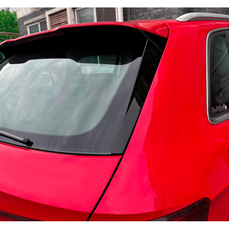 AutoStyle, Sæt bagrude-sidespoilere, ABS Blank Sort, passer til Audi A3 (8V) Sportback S-Line (2012-2020)