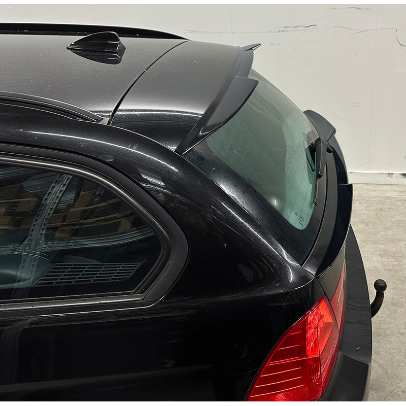 AutoStyle, Tagspoiler, ABS Blank Sort, passer til BMW 3-Serie E91 Touring (2005-2012)