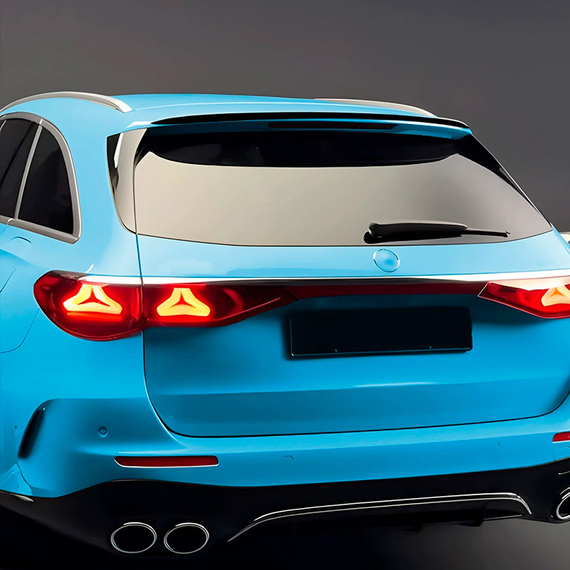 AutoStyle, Tagspoiler, ABS blank sort, passer til Mercedes E-Class W214 Kombi (2024-)