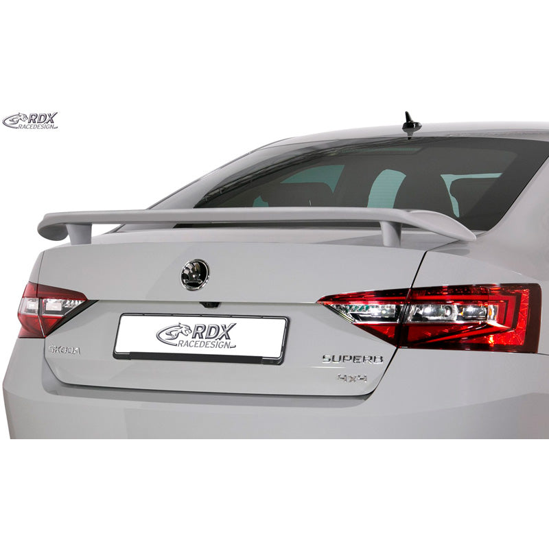 RDX Racedesign, Trunk spoiler, passer til Skoda Superb 3V Sedan 2015- (PUR-IHS)