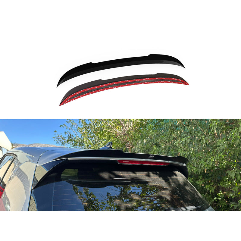 Motordrome, Tagspoiler, ABS Gloss sort, Passer til Volkswagen Golf VIII (CD1) 2020-2024 & Facelift 2024-