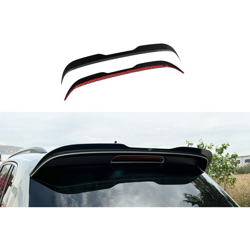 Motordrome, Spoiler Cap, Gloss Black, passer til Volkswagen Tiguan II (AD1) R / R-Line Facelift (2020-2024)