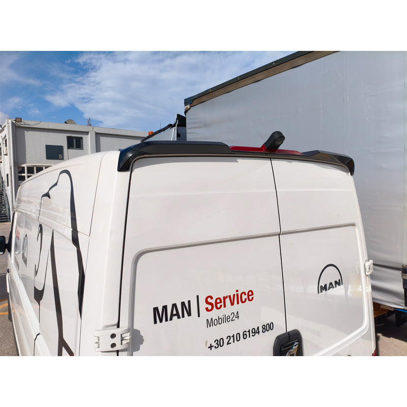 Motordrome, Tagspoiler, Polyurethan, passer til Volkswagen Crafter II (H2) (2016-) & MAN TGE (H2) (2017-)