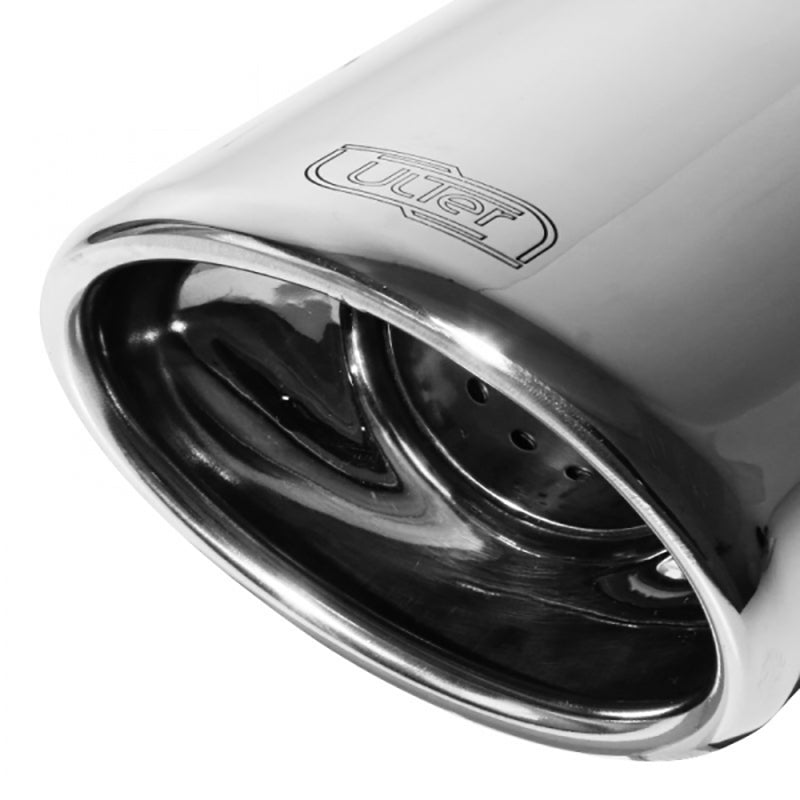 Ulter Sport, Dobbelt sportudstødning, 120x80 mm, Passer til Audi A4 8E/B7 Sedan/Avant 2005-2008
