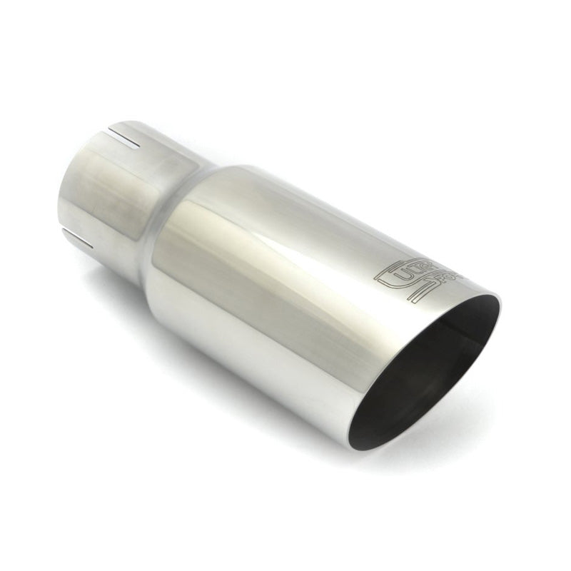 Ulter Sport, Rørhale - Round Ø80mm Slanted - Length 180mm - Installation ->50mm - Inox