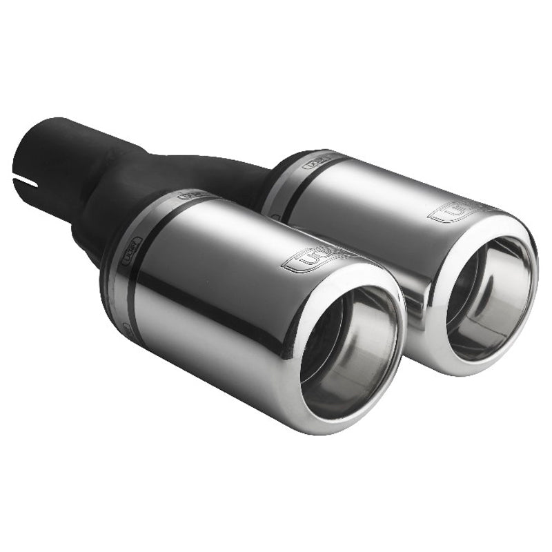 Ulter Sport, Rørhale - Double Round Ø80mm Big Rim - Length 200mm - Installation ->50mm - Inox
