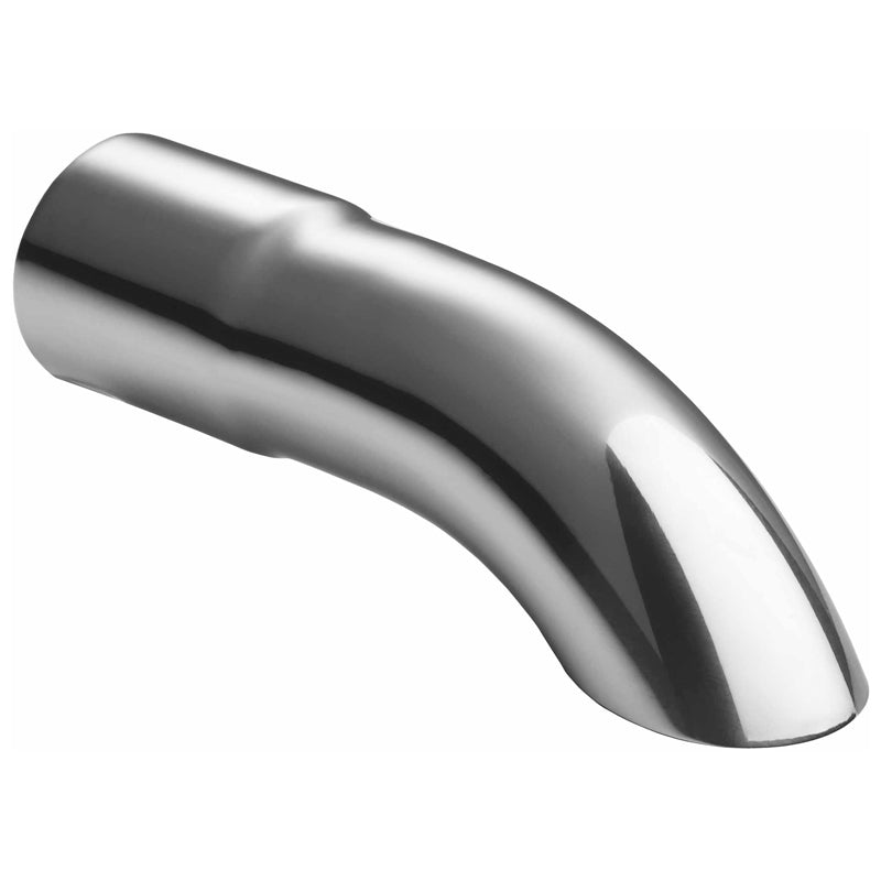 Ulter Sport, Rørhale - Round Ø60xL225mm Curve – Installation ->60mm- Inox